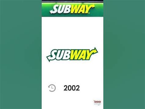 Subway Logo History - YouTube