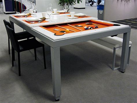 This Company Makes Elegant Dining Tables That Convert Into Pool Tables