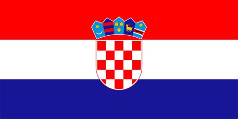 Flag of Croatia 🇭🇷, image & brief history of the flag