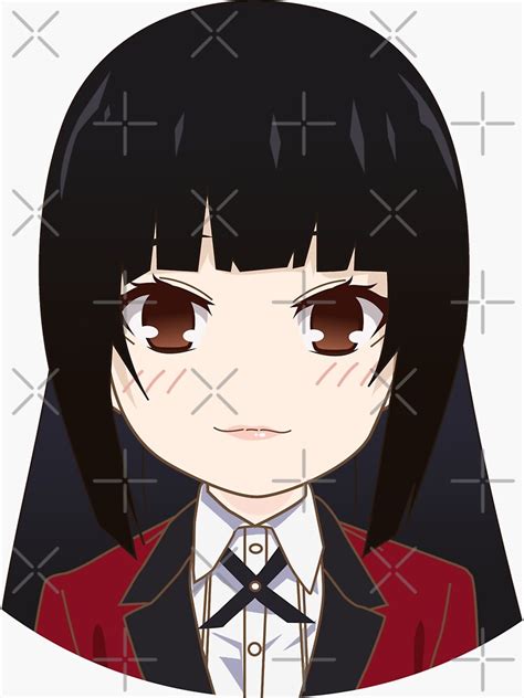 "YUMEKO Kakegurui fanart by horoharo" Sticker for Sale by horo-haro ...