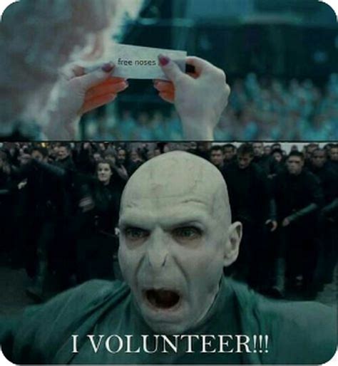 Voldemort nose memes! | Fandom