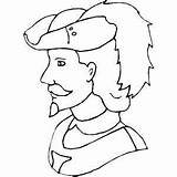 Musketeer Coloring Sheet sketch template