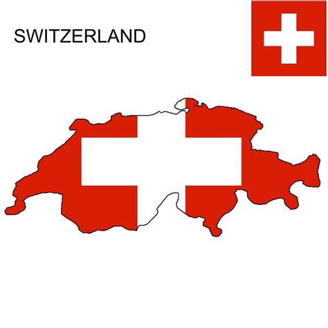 Switzerland Flag Map and Meaning | Mappr