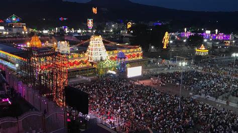 A record number of devotees have darshan at Tirumala temple under new ...