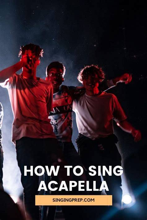 How To Sing Acapella [Beginner-Friendly Tips]