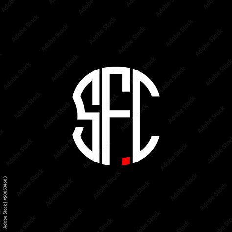 SFC letter logo abstract creative design. SFC unique design Stock ...