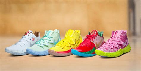 Nike Kyrie 5 "Spongebob" Collection Release Date · JustFreshKicks