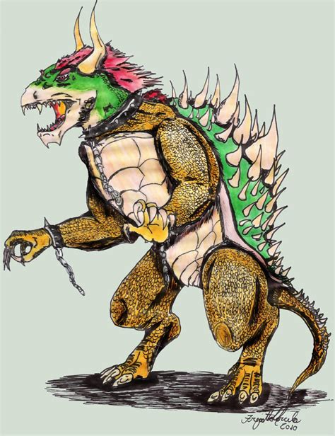 Realistic Bowser by Fregatto on DeviantArt