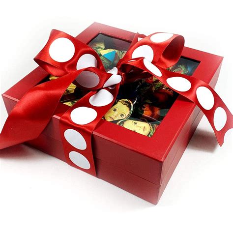 Russian Chocolate Gift Box - Candy Mix by Red October - Mishka, Red Ri – World Food