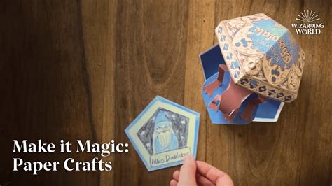 D.I.Y Harry Potter Paper Crafts | Make It Magic - YouTube