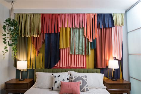 DIY Layered Curtain Wall – Mr. Kate