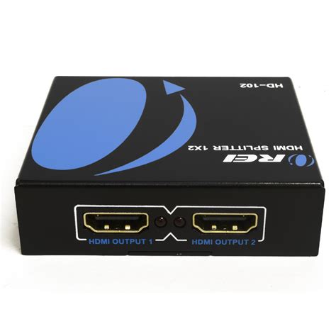 OREI HD-102 1x2 1 Port HDMI Powered Splitter Ver 1.3 Certified for Full HD 1080P | Hdmi splitter ...