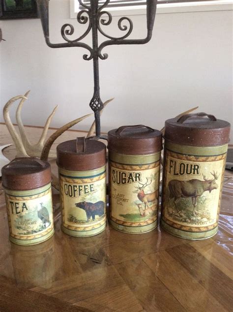 rustic metal kitchen canisters | Rustic Kitchen Canisters | sorrento canisters set of 3 ...