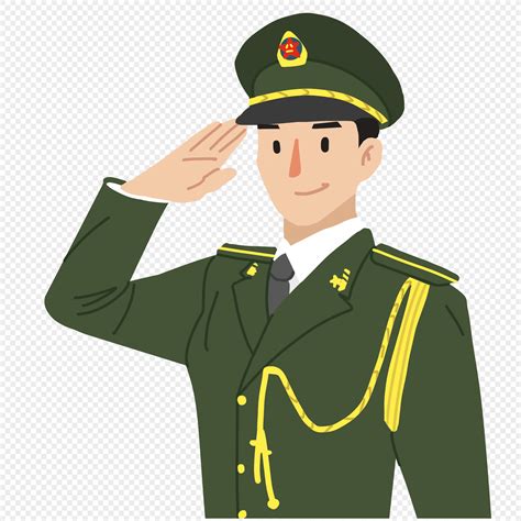 Cartoon flat soldier salute png image_picture free download 400268476_lovepik.com