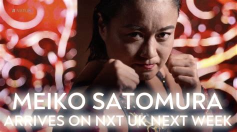 Meiko Satomura arrives on NXT UK next week - Diva Dirt