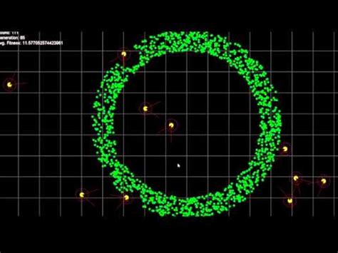 Artificial Life Simulation - CS 4701 - Fall 2015 - YouTube