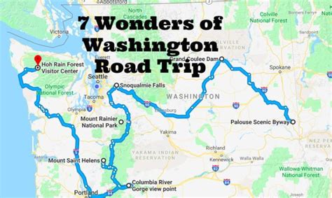 This Scenic Road Trip Takes You To All 7 Wonders Of Washington Road ...