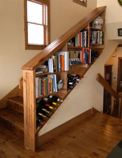 Incredible Built In Bookshelves Under Stairs With Low Cost | Home ...