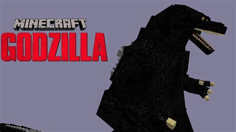 Godzilla Mod (Legends Minecraft Mod) - YouTube