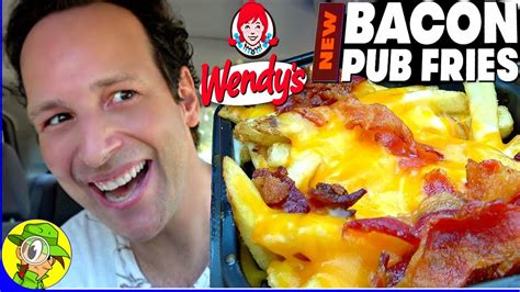 Wendy's® BACON PUB FRIES Review 👧🥓🧀🍟 ⎮ Peep THIS Out! 🕵️‍♂️ - YouTube