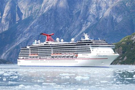 The Carnival Miracle looks beautiful cruising through Alaska's fjords | Carnival cruise ships ...