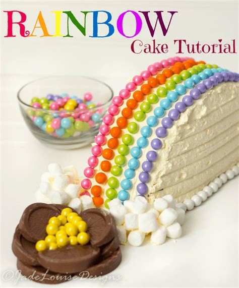 Easy rainbow cake tutorial – Artofit