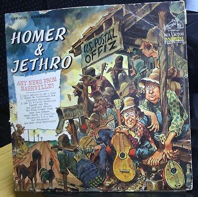 VINYL RECORD ALBUM HOMER & JETHRO ANY NEWS FROM NASHVILLE | eBay