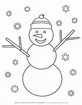 Snowman Design Coloring Pages sketch template