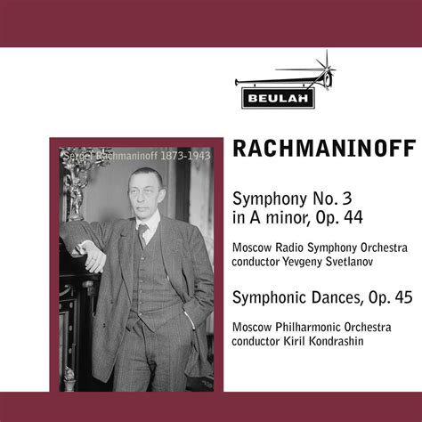 ‎Rachmaninoff: Symphony No. 3 & Symphonic Dances by Moscow Radio ...