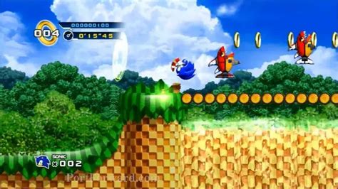 Sonic the Hedgehog 4: Episode 1 Walkthrough Splash Hill Zone Act 1: The ...