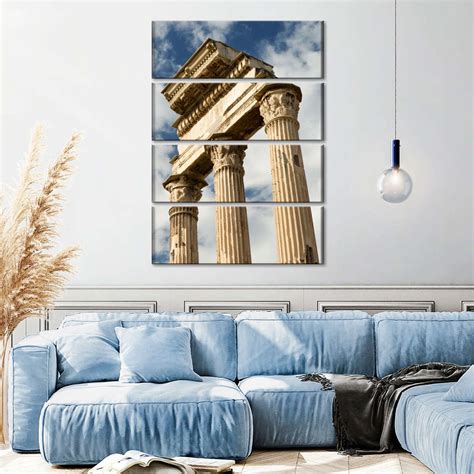 Castor And Pollux Temple Ruins Wall Art | Photography