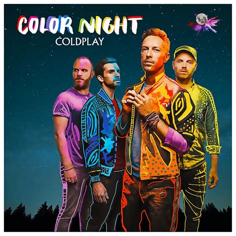 Coldplay - Color Night Digital Art by Wallace Paul | Pixels