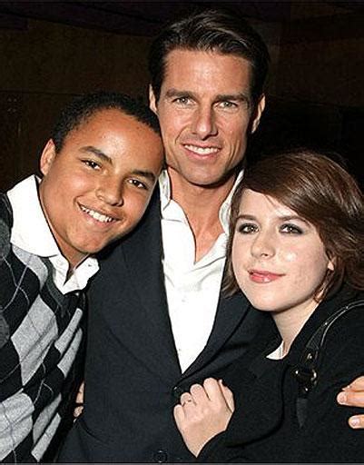 Tom Cruise And His Adopted Children Isabella Jane And Connor Anthony | CelebNest