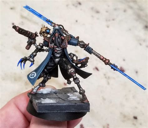 Skitarii Alpha Primus (Counts-as Marshal) : r/AdeptusMechanicus