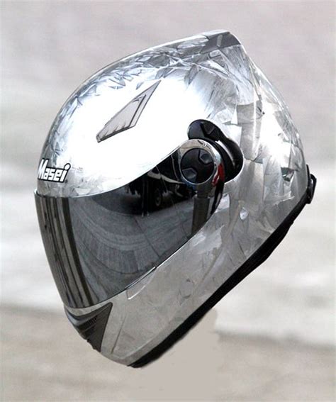 Masei Silver Ice Chrome 830 Full Face Motorcycle Helmet Free Shipping ...