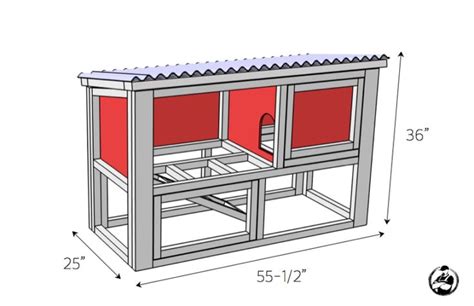 Pin on Rabbit hutch plans