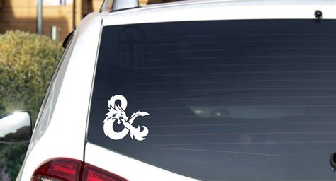 Dungeons and Dragon Decal, DND Laptop Sticker, DND Bumper Sticker, Dungeons and Dragons Gifts ...