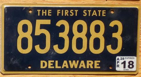 Delaware | Product categories | Automobile License Plate Store ...