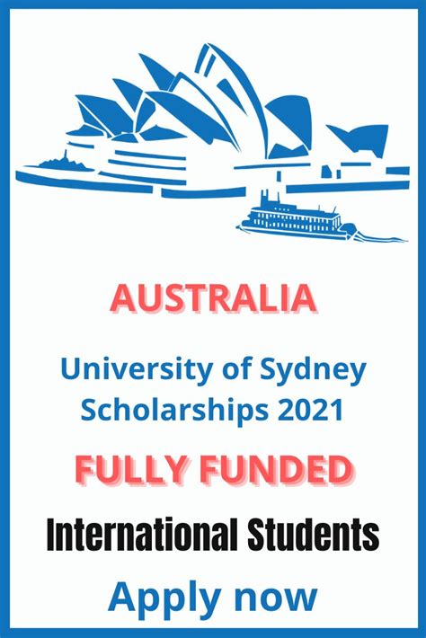 University of Sydney Scholarships | Fully Funded | Scholarships, University of sydney ...