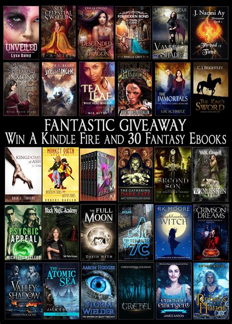 Win a Kindle Fire and 30 Fantasy Ebooks!