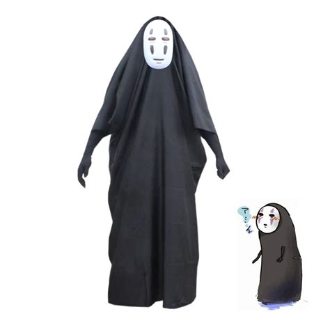 Free Shipping Hayao Miyazaki Cartoon Spirited Away No Face man Mask and ...