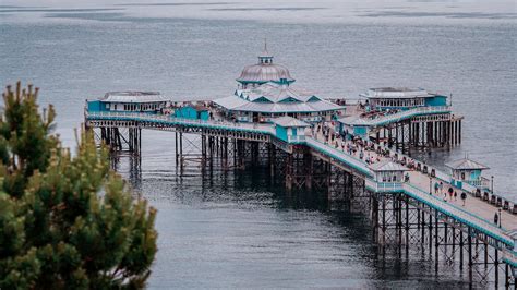 Drone Photography of Llandudno Pier · Free Stock Photo