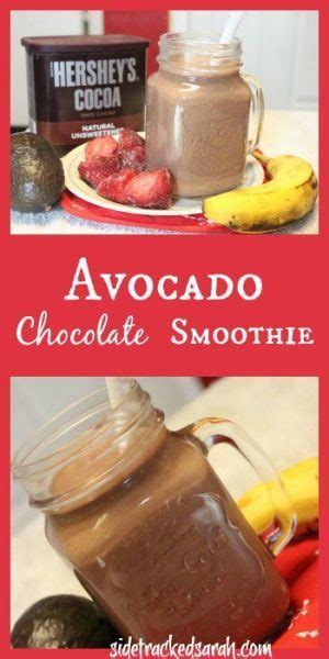 Avocado Chocolate Smoothie - Perfect for My Diet | Sidetracked Sarah