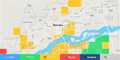 Bamako Neighborhood Map