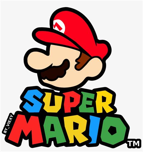 Super Mario Logos Picture Transparent Download - Logo Super Mario Png Transparent PNG ...