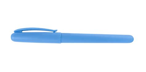 Blue pen with cap isolated on transparent background 22648808 PNG