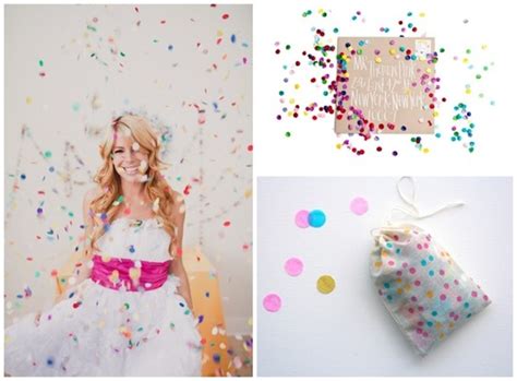 Confetti Wedding Inspiration