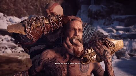 How does kratos kill baldur