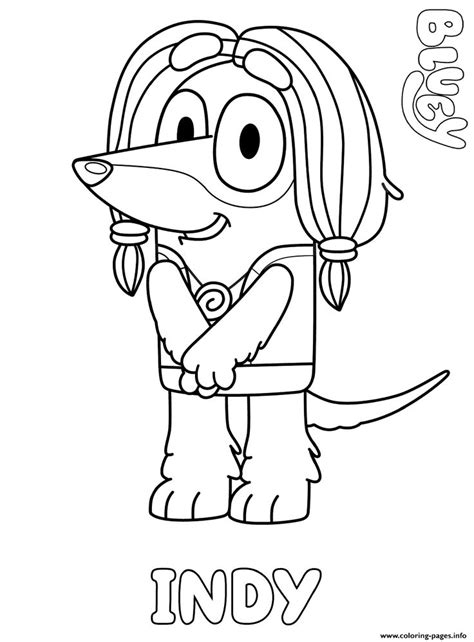 28 Bluey Coloring Pages Printable | Fixed & Vegan