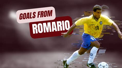 A few career goals from Romario - YouTube